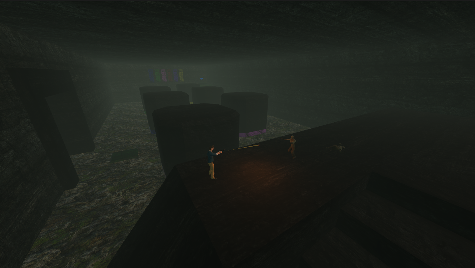 Blue Crystal puzzle room