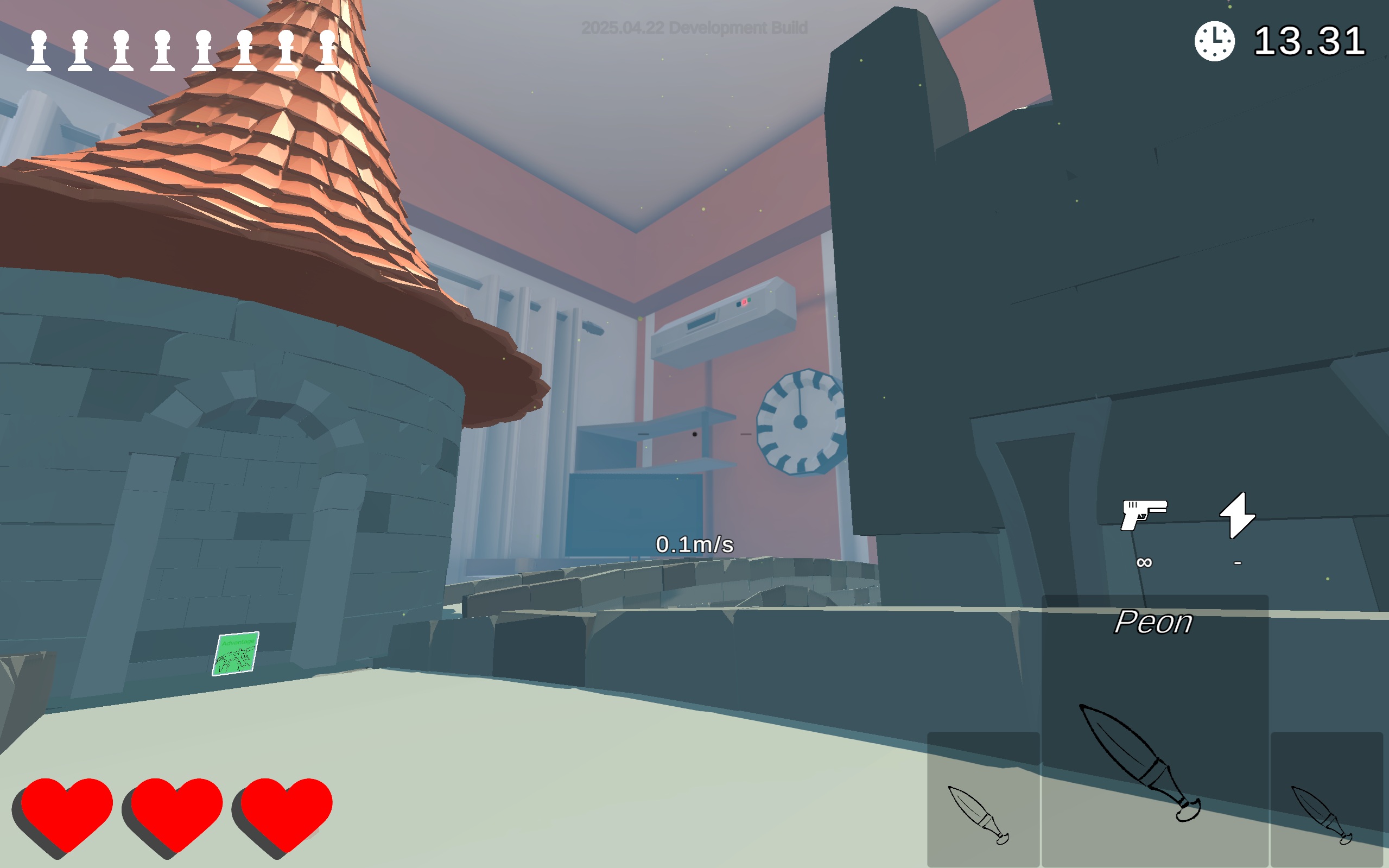 Blue Crystal puzzle room